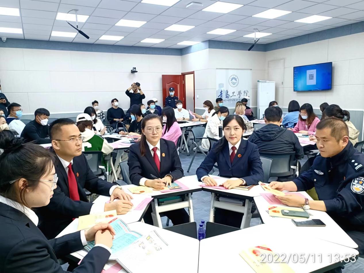 青岛工学院联合公检法为万名师生举办校园防诈骗安全教育讲座 青岛工学院联合公检法为万名师生举办校园防诈骗安全教育讲座